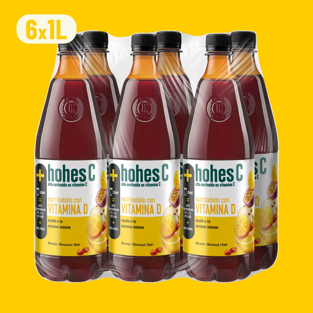 
                  
                    hohes C Nutribebida con Vitamina D - Pack de 6 (6x1L)
                  
                